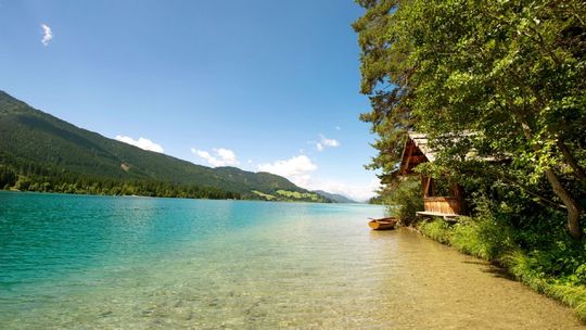 Der schönste Platz am Weissensee