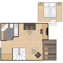 Zimmerplan Natursuite